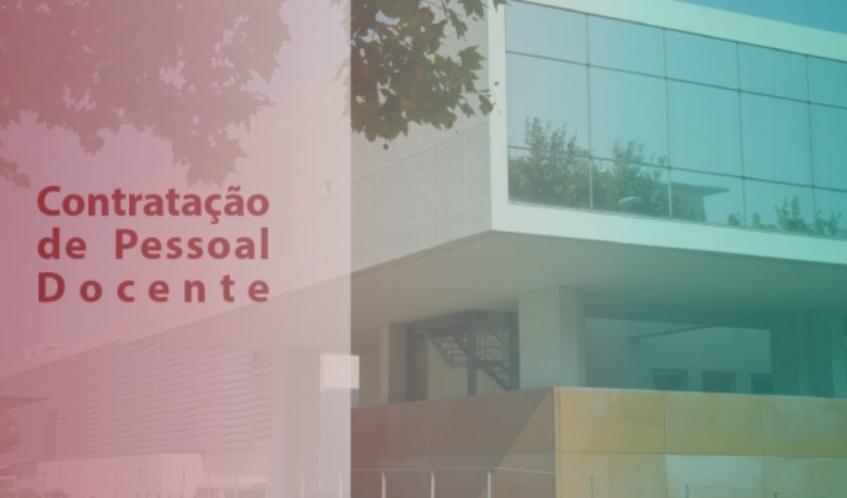 Contratação Pessoal Docente