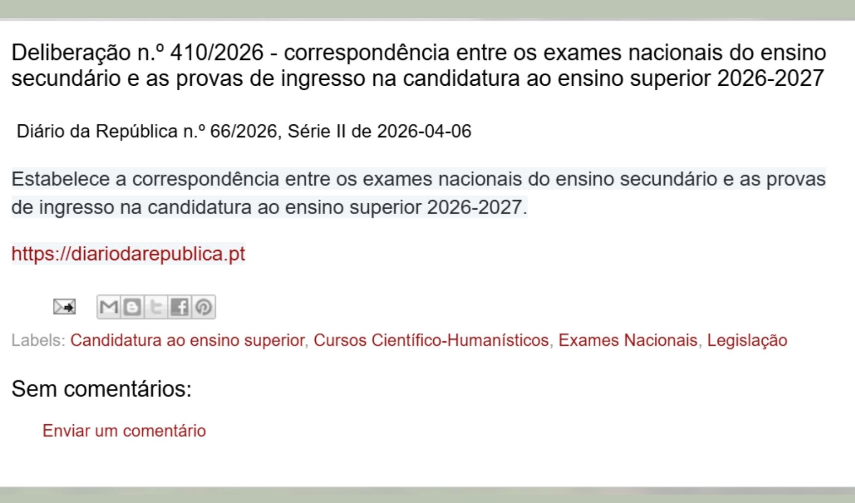 notícia